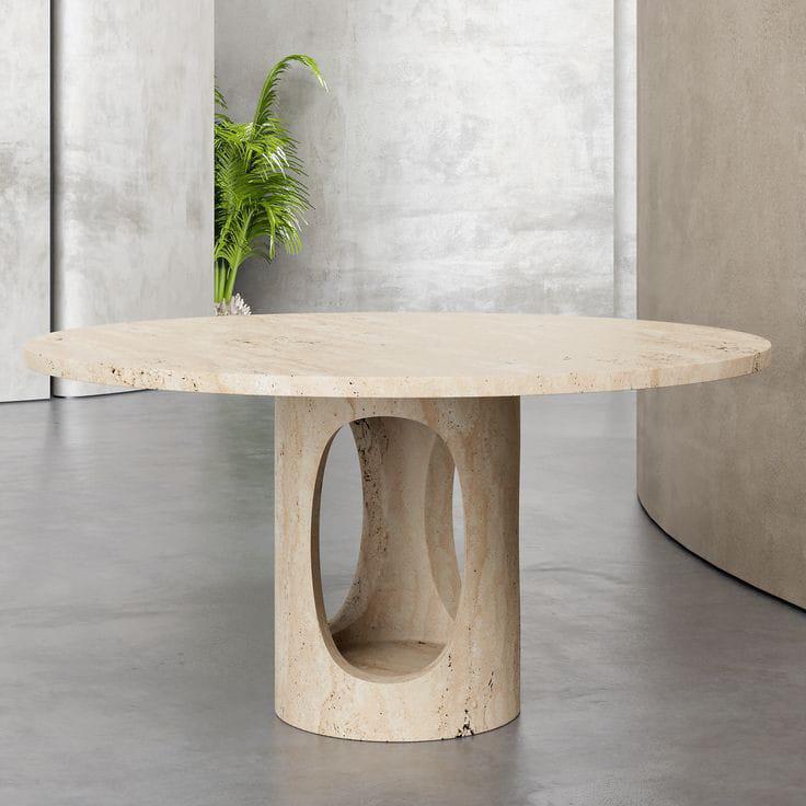 Our Travertine Table Models